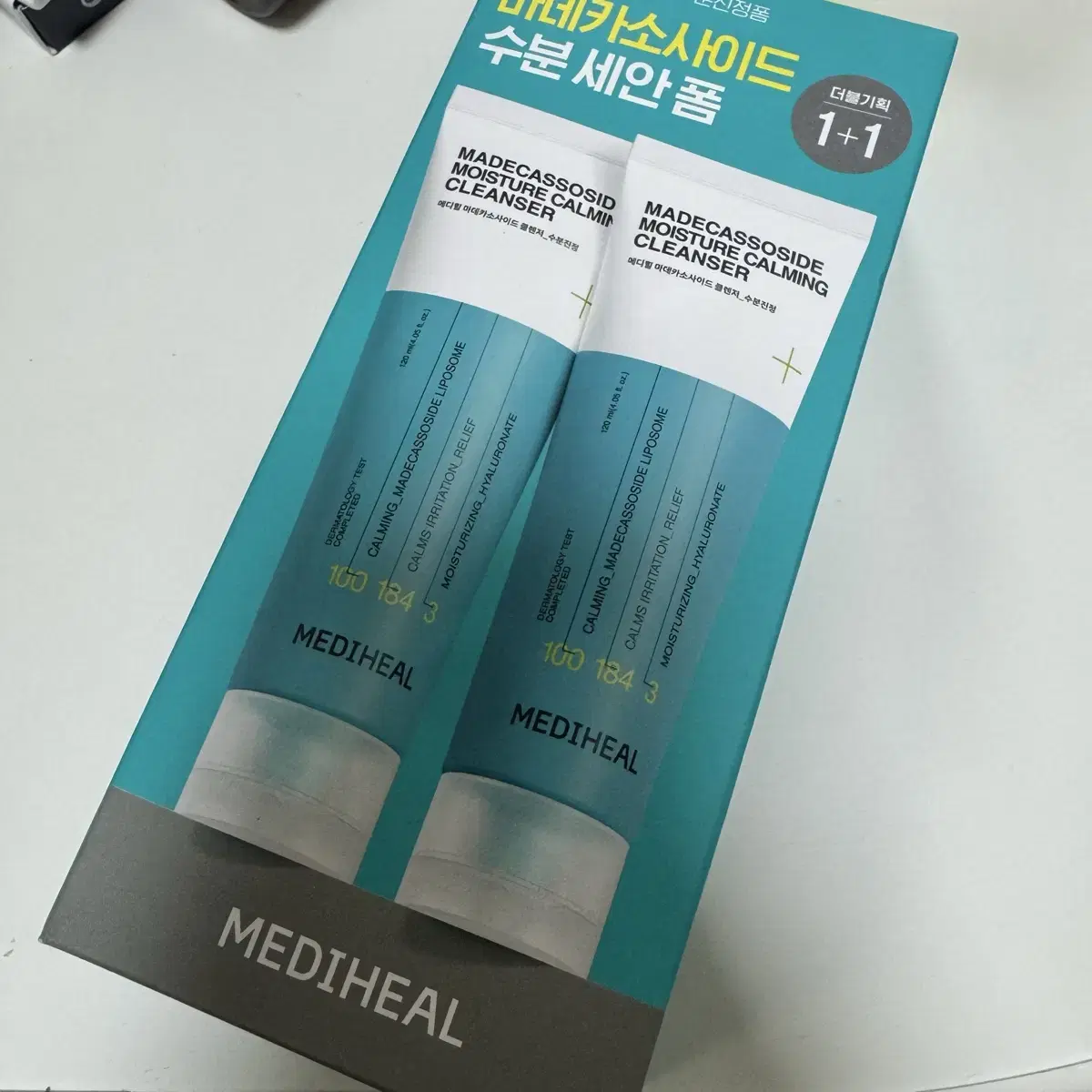 메디힐 마데카소사이드 클렌저 클렌징폼 120ml 더블